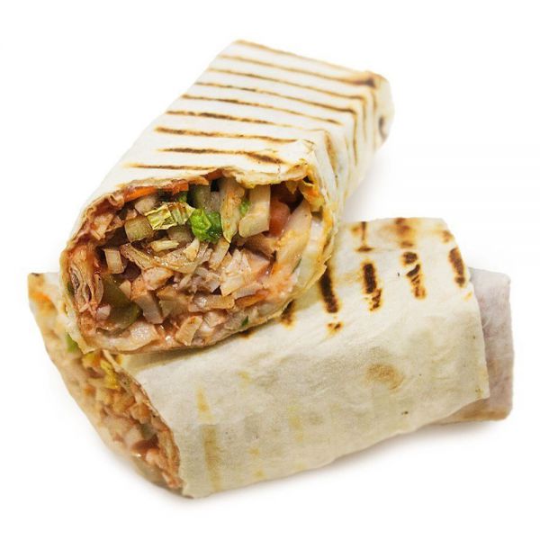 Шаурма в обычном лаваше